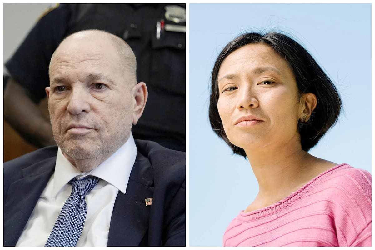 El exproductor Harvey Weinstein y su antigua asistente, Rowena Chiu