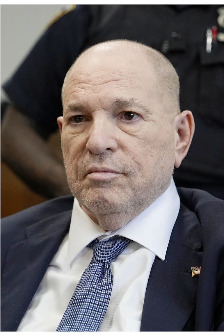 El exproductor Harvey Weinstein y su antigua asistente, Rowena Chiu