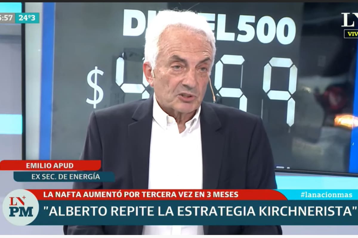 El exsecretario de Energía dijo que "como ahora se repiten las mismas estrategias" que durante las administraciones kirchneristas, "va a ser absolutamente lo mismo" en términos energéticos