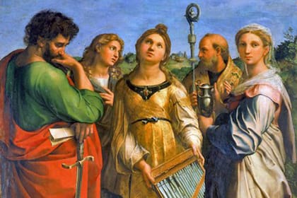 El éxtasis de San Cecilia, de Pinacoteca de Bologna, será parte de la megamuestra que comenzará el 5 de marzo en Roma