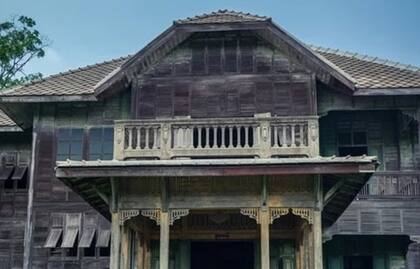 El exterior de la casa