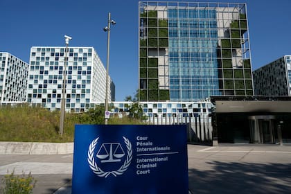El exterior de la sede de la Corte Penal Interiacional en La Haya, Holanda, el 26 de junio de 2024