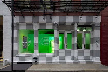 El exterior del negocio que se montó en pleno Soho de Nueva York