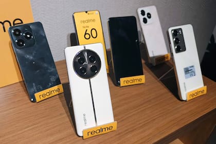 El fabricante chino de celulares Realme desembarcó en la Argentina con varios modelos