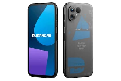 El Fairphone 5 está diseñado para ser fácilmente reparable, con diez piezas de recambio y ocho años de actualizaciones de software