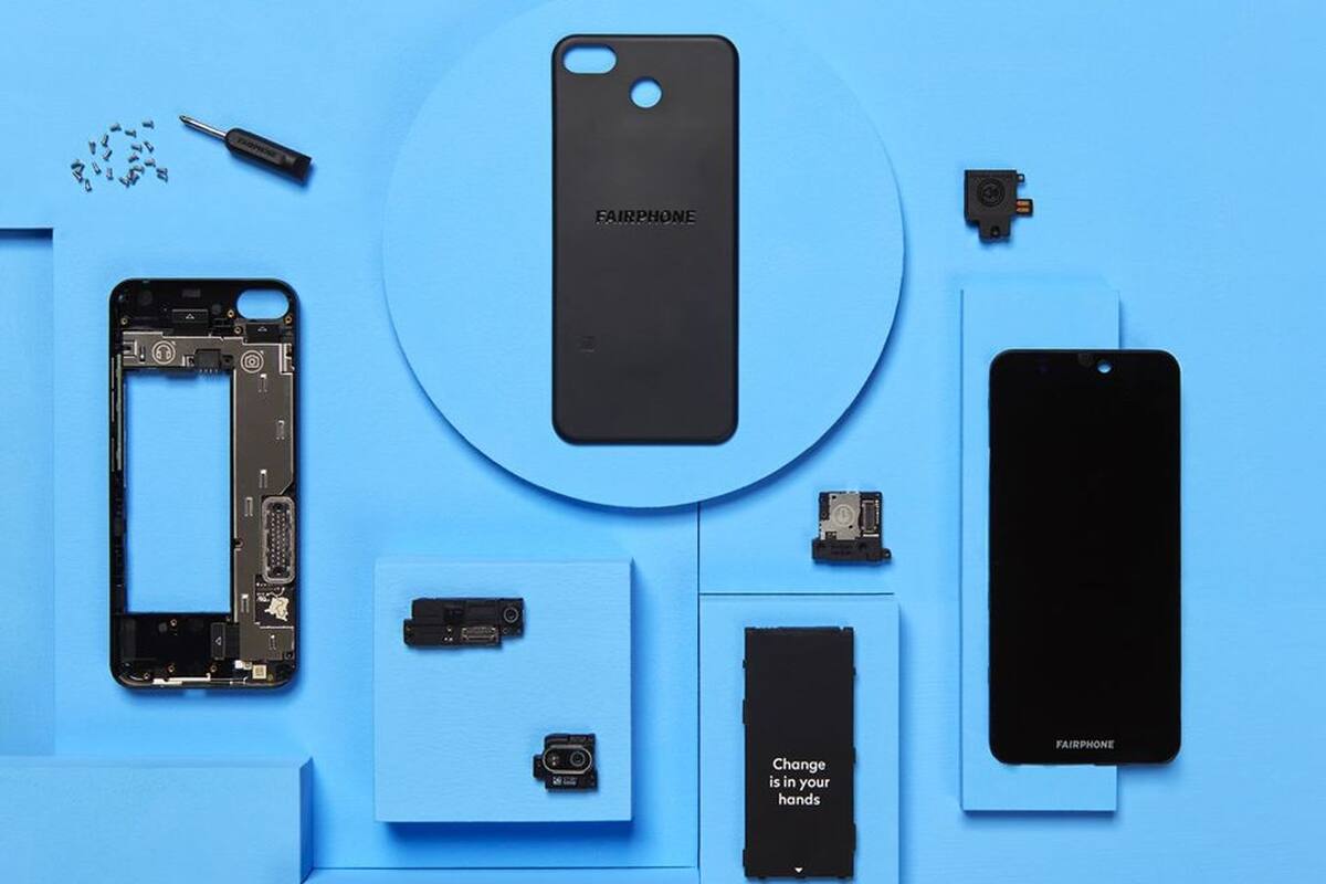El Fairphone es un smartphone que busca ser sustentable permitiendo a los usuarios cambiar partes (como la pantalla o la batería) o actualizarlas, como el módulo de la cámara