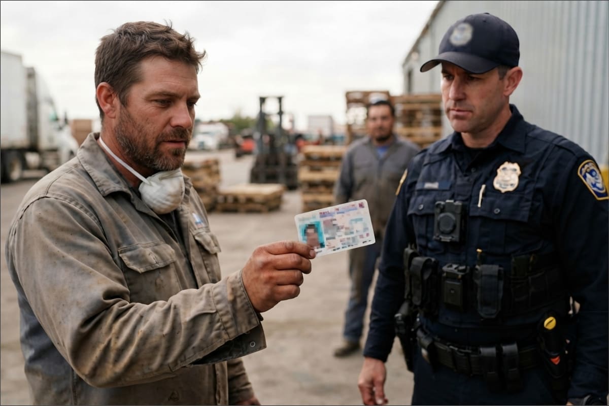 El fallo contra el ICE suspende las políticas del DHS que permitían arrestar a un trabajador aunque presente una Real ID