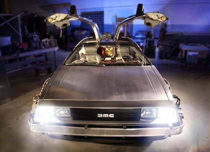 El “A Car” se utilizaba para los primeros planos y las tomas en las que debían apreciarse los instrumentos, los cables y los demás componentes de la máquina del tiempo