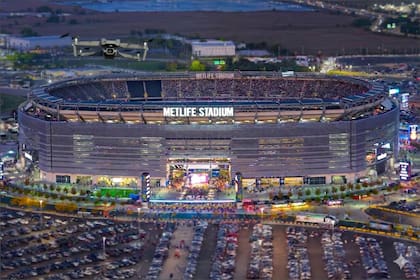 El famoso estadio MetLife —sede de los Giants y los Jets de la NFL— se encuentra en East Rutherford