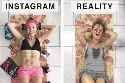El famoso Expectativa vs Realidad, retratado por una instagrammer alemana