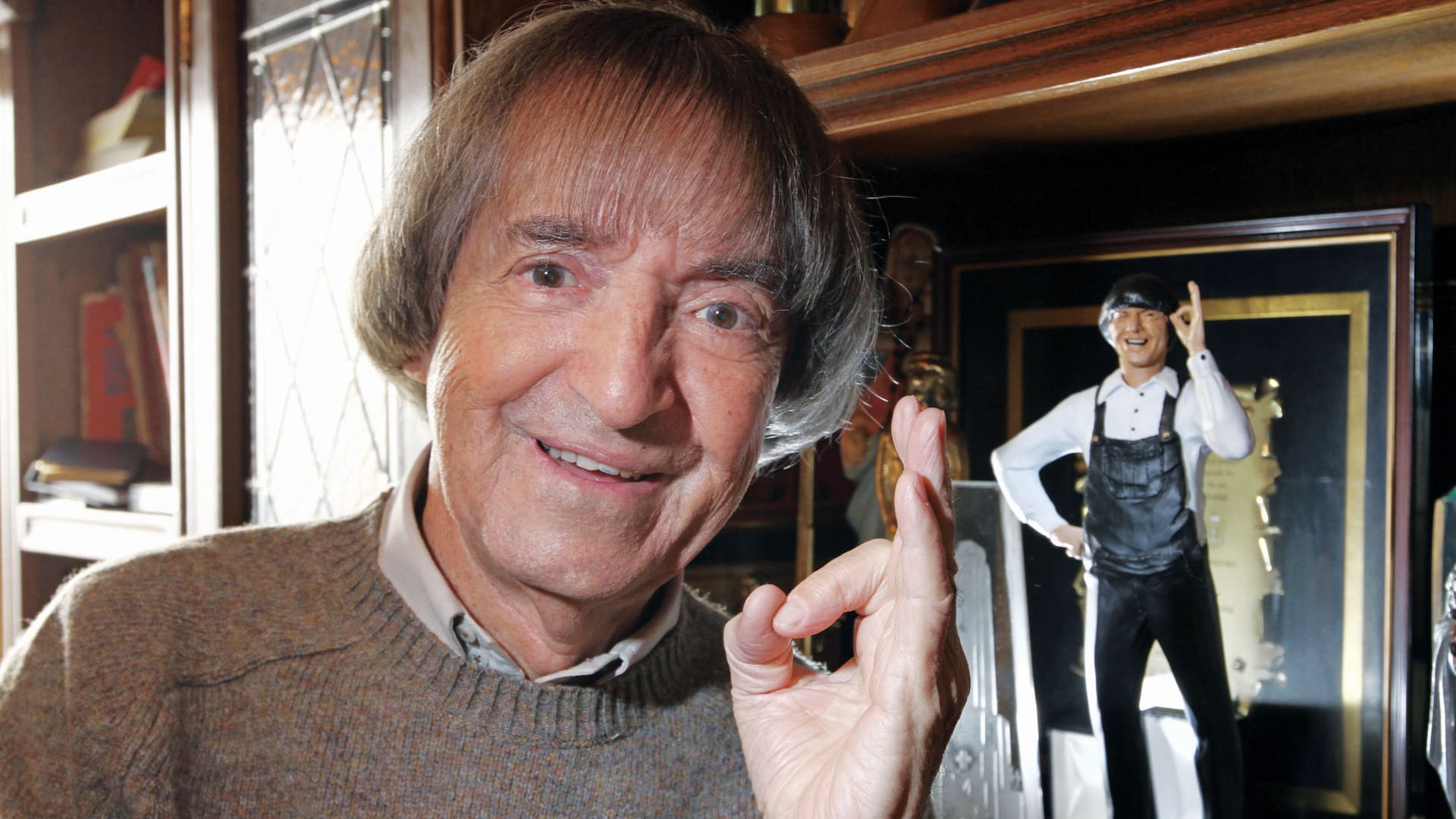 El famoso "gestito de idea", un santo y seña entendido por los millones de seguidores del cómico