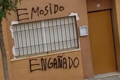 El famoso grafiti que se convirtió en meme. Fuente: Internet.