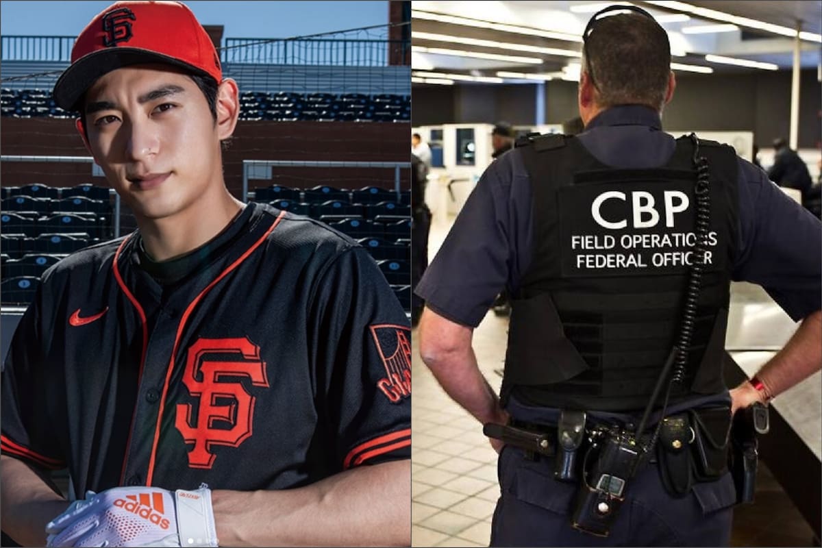 El famoso jugador de los San Francisco Giants experimentó un confuso episodio con agentes de la CBP en el aeropuerto
