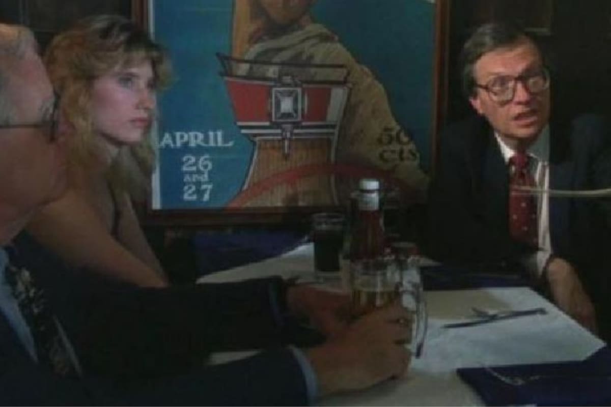 El famoso presentador de televisión tuvo una participación en El Exorcista