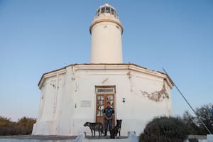 El Faro Río Negro está en proceso de mantenimiento.