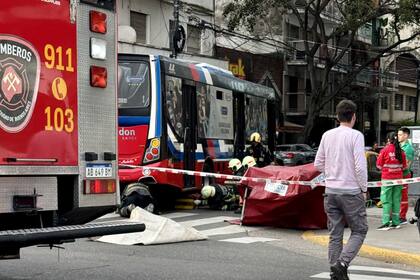 El fatal accidente en Bulnes y Las Heras. Foto: X
