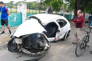 El fatal choque se registró en la avenida Costanera Oeste, en la ciudad de Santa Fe