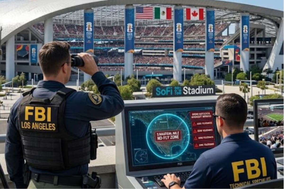 El FBI advirtió sobre la presencia de drones en los juegos de la Copa del Mundo que se disputen en Los Ángeles