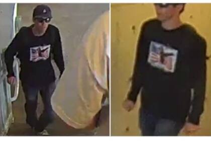 El FBI difundió imágenes del presunto asesino de Charlie Kirk.