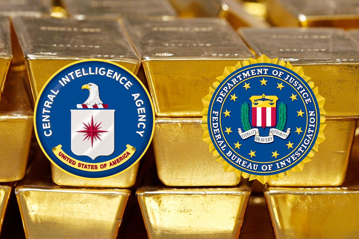 El FBI halló lingotes de oro en la casa de un exfuncionario de la CIA y lo arrestó