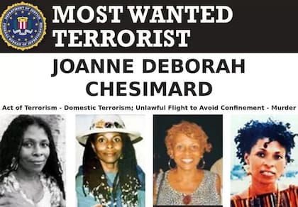 El FBI ofrece 2 millones de dólares por alguna pista que lleve al arresto de Assata Shakur (Foto: FBI)
