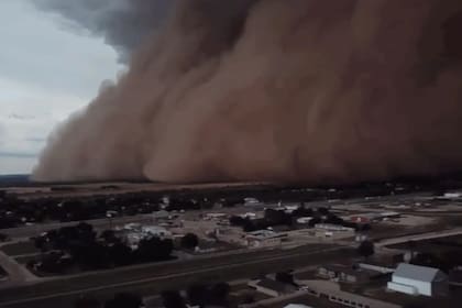 El fenómeno fue registrado en Texas, EE.UU.