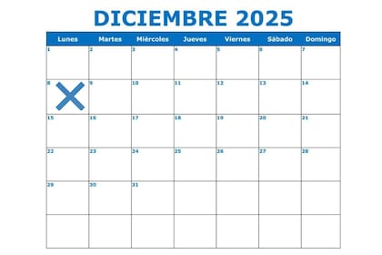 El feriado del 8 de diciembre conforma un fin de semana extendido para muchos argentinos