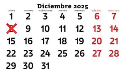El feriado del 8 de diciembre conforma un fin de semana de tres días