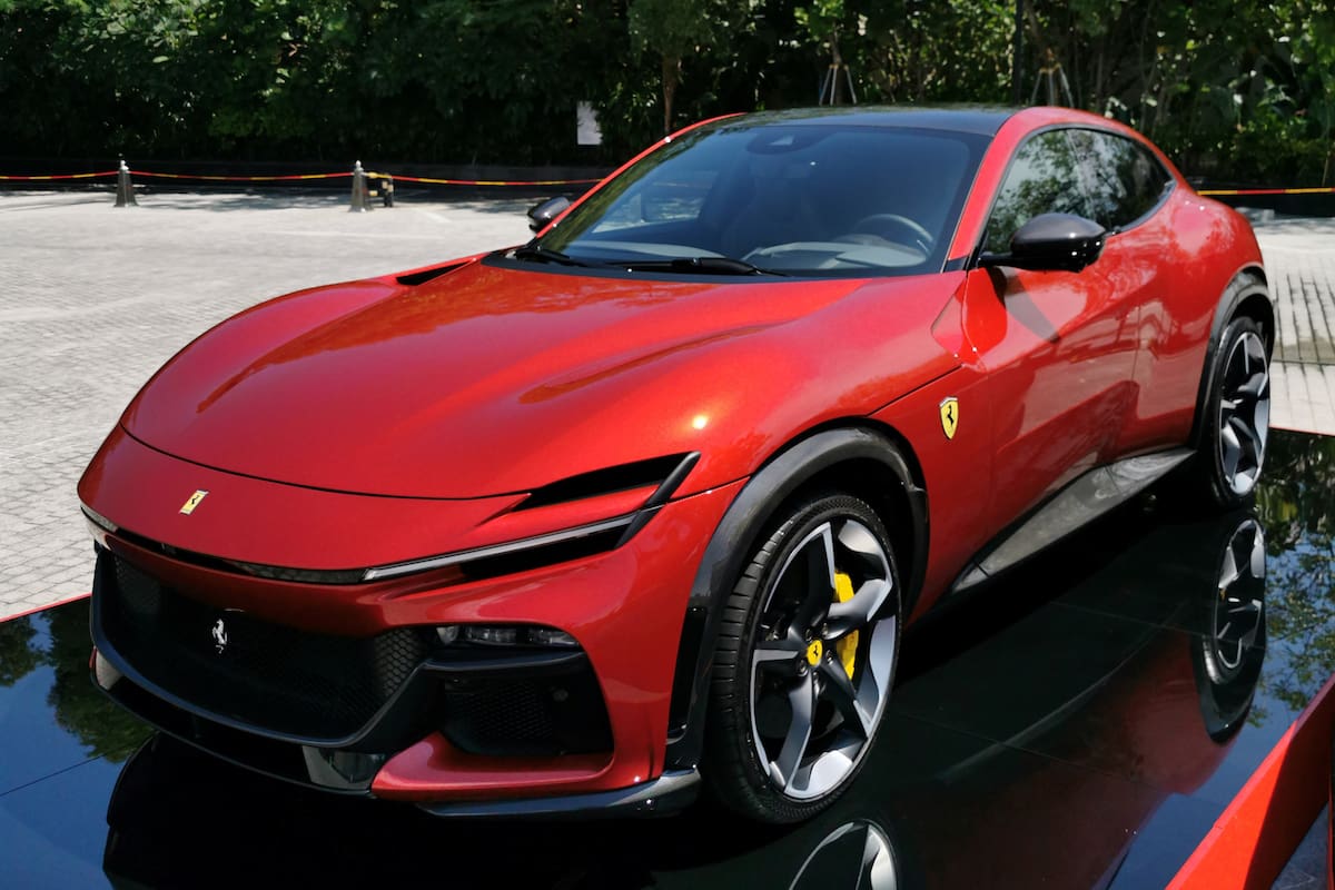 El Ferrari Purosangue fue lanzado en 2022