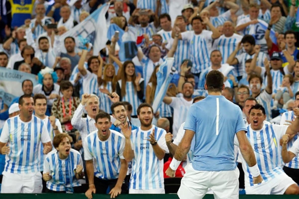 El festejo argentino