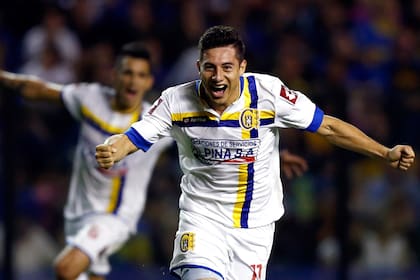 El festejo alocado de Ruiz en la Bombonera