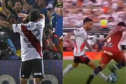 El festejo ante Boca y la gran jugada ante Central Córdoba, dos postales del paso de Scocco por River