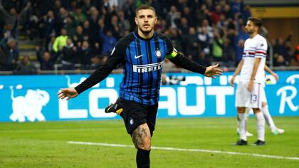 El festejo de Icardi