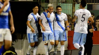 El festejo de Atlético Tucumán