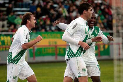 El festejo de Banfield en Mar del Plata