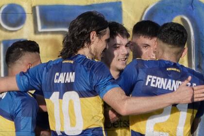 El festejo de Boca, que avanzó a cuartos de final de la Copa Argentina