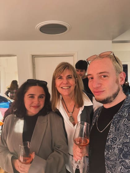 El festejo de cumpleaños de Cecilia Roth (Foto: Instagram @ceciroth)