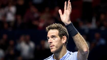 El festejo de Del Potro