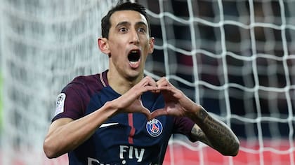 El festejo de Di María