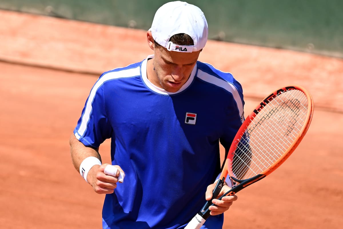 El festejo de Diego Schwartzman, que se permite soñar en Roland Garros, aunque lo espera un rival durísimo: Stefanos Tsitsipas