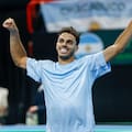 Francisco Cerúndolo confirmó su favoritismo y adelantó 1-0 a Argentina ante Turquía en Neuquén