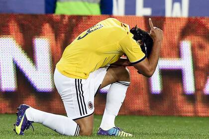 El festejo de gol del Tigre Falcao