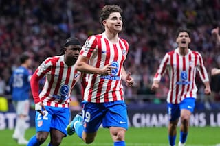 Atlético de Madrid estuvo más cerca, pero sólo igualó con Arsenal con un penal de Julián Álvarez
