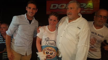 El festejo de la campeona mundial