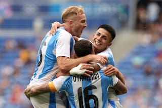 Dónde ver en directo online Argentina Sub 23 vs. Francia, por los Juegos Olímpicos 2024