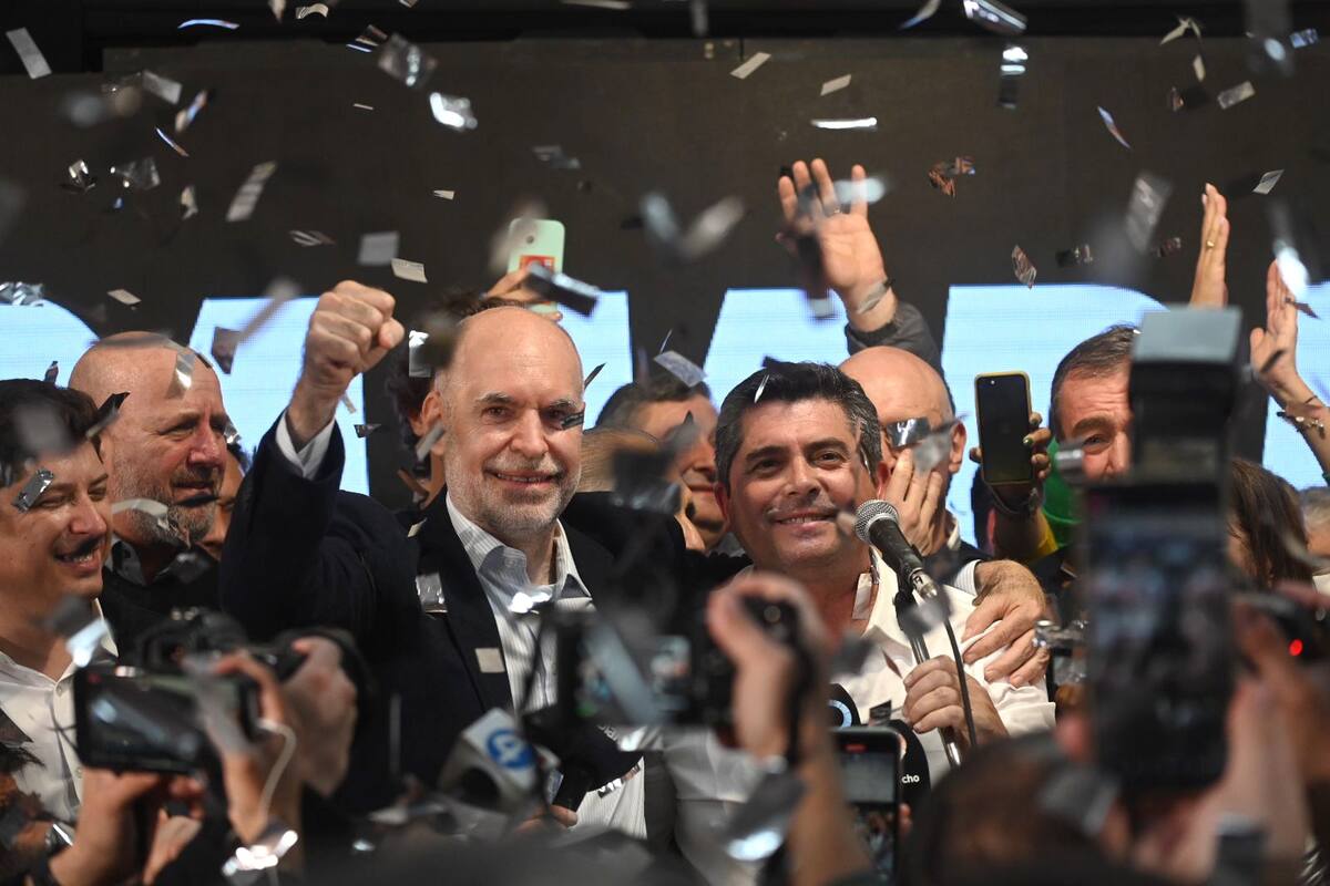 El festejo de Larreta y Orrego