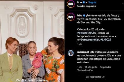 El festejo de las protagonistas de la serie (Foto Instagram @hbo)