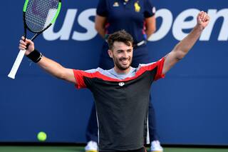 US Open: el discurso en spanglish de Londero, que se enfrentará con Djokovic