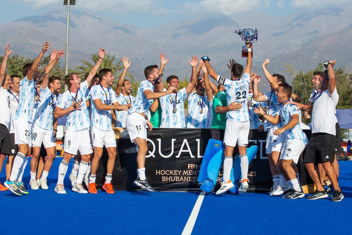 El festejo de los Leones tras la obtención de la Copa Panamericana, en Chile
Copyright WorldSportsPics/Rodrigo Jaramillo