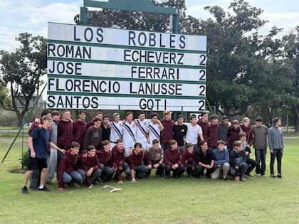 El festejo de Los Robles Amarillo